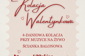 Kolacja walentynkowa w Dworku